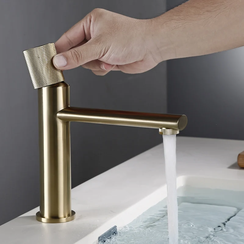

Vidric Bathroom Ceramic Core Sink Faucet Never Rust Cold And Hot Bathroom Faucet Single Handle Spray Mixer Basin Tap