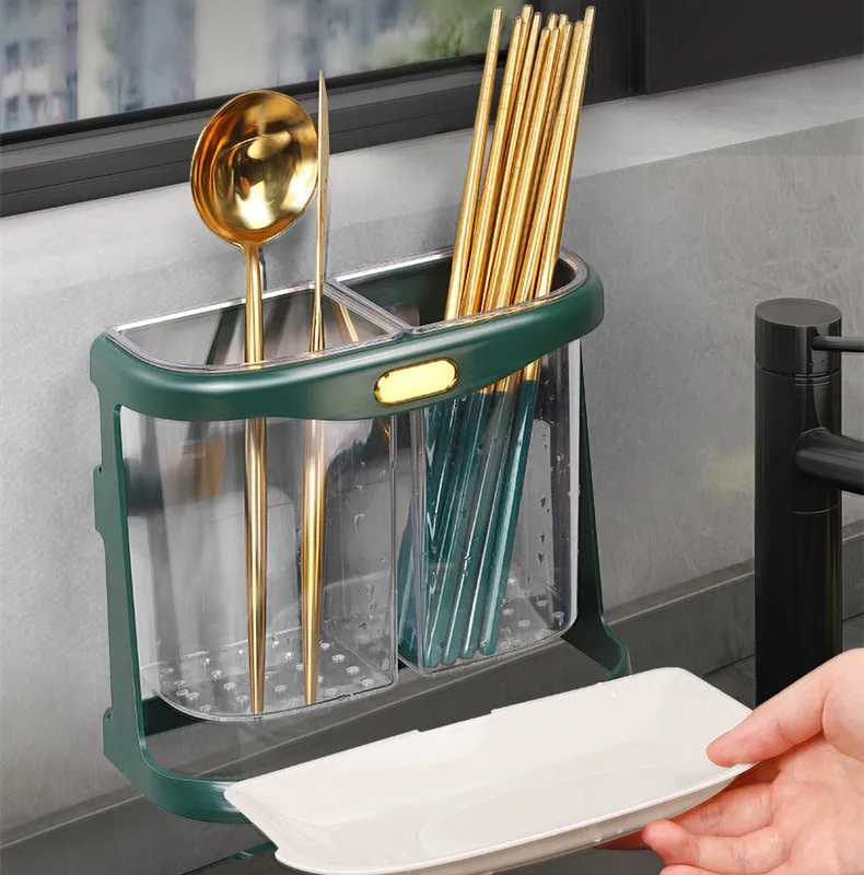 Light Luxury Chopsticks Storage Box Kitchen Chopsticks Holder Knife Fork Spoon Drainage Rack Tableware Household Storage Rack
Light Luxury Chopsticks Storage Box Kitchen Chopsticks Holder Knife Fork Spoon Drainage Rack Tableware Household Storage Rack