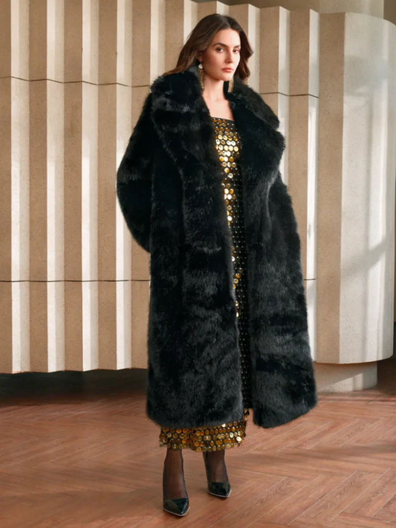 Winter Eco Faux Fur Jacket for Women – 3X Warmer Stylish Coat 20 S6943bfb0f4cd46c09a543a865013ff98W