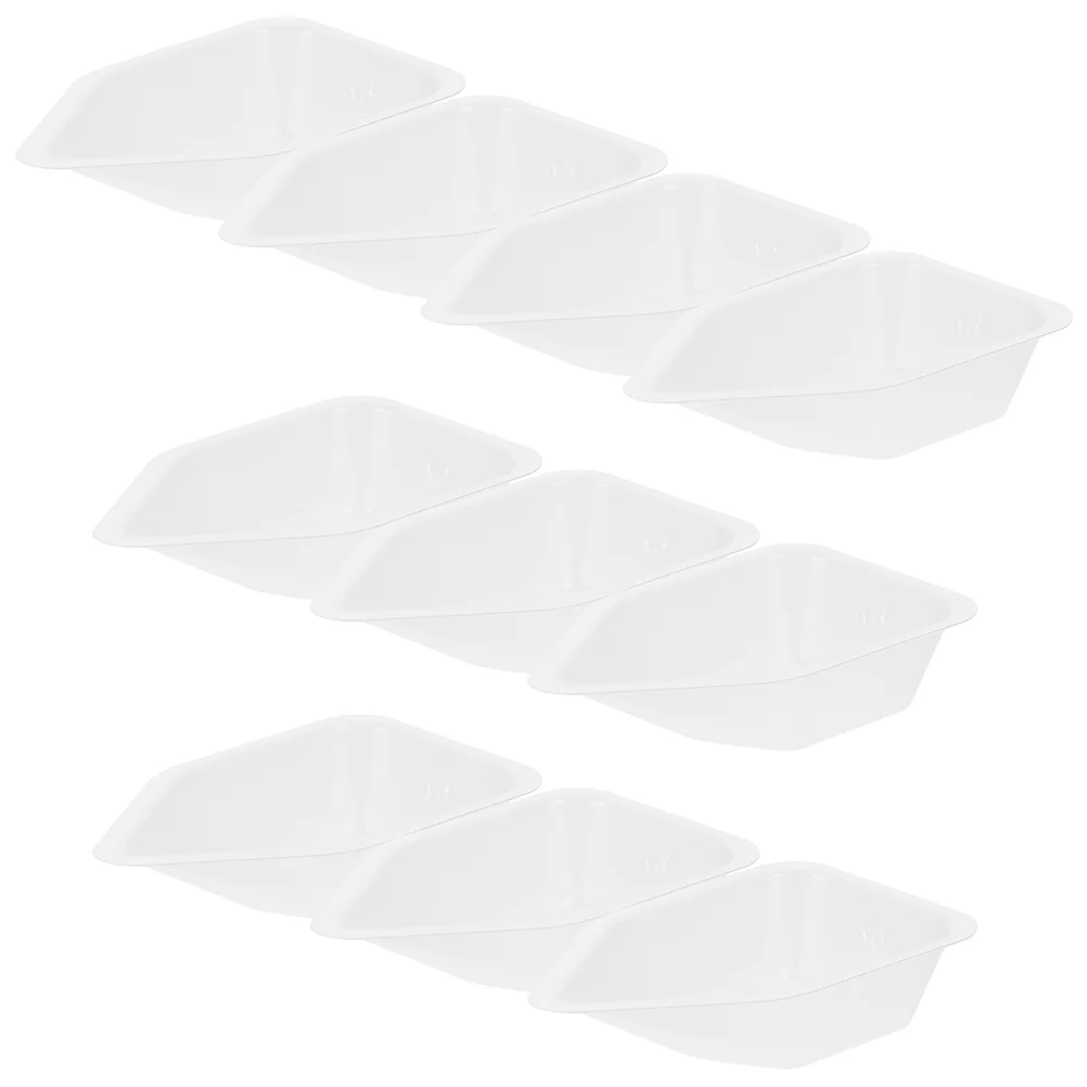 20 Pcs Weighing Ship Plate Measuring Plastic Trays Measuring Boats Chemistry Pans Type Balance
20 Pcs Weighing Ship Plate Measuring Plastic Trays Measuring Boats Chemistry Pans Type Balance