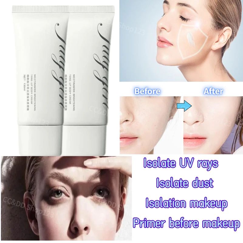 Julygirl Niacinamide Primer Cream Before Makeup Moisturizing Waterproof Isolation Cream 130ml
Julygirl Niacinamide Primer Cream Before Makeup Moisturizing Waterproof Isolation Cream 130ml