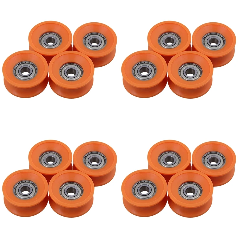 16Pcs 6X30x13mm Plastic Coated Sealed Bearings Steel 606ZZ Deep U Groove Guide Pulley Rail Ball Rolling Bearing Wheel
16Pcs 6X30x13mm Plastic Coated Sealed Bearings Steel 606ZZ Deep U Groove Guide Pulley Rail Ball Rolling Bearing Wheel