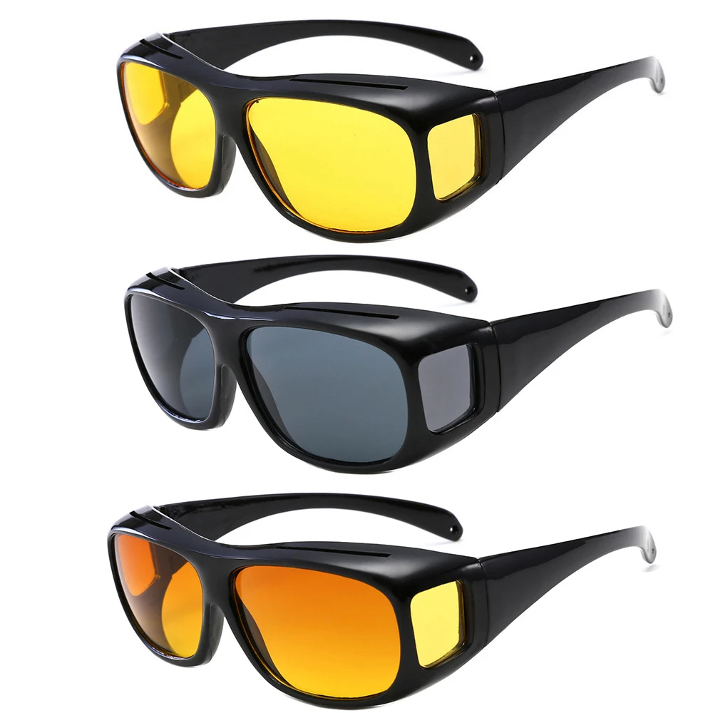 

Night-Vision Sunglasses Driver Goggles Sun Glasses Night Driving Glasses Car UV Protection Eyewear Sunglasses Driving Glasses