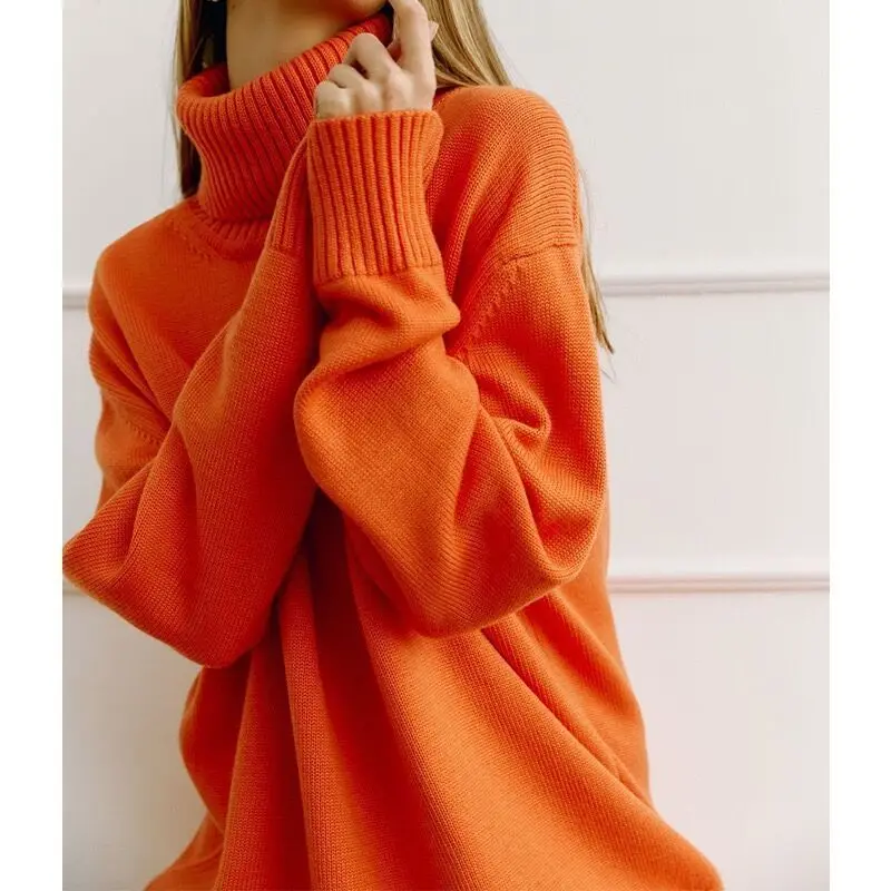 knitted sweater with turtleneck women's sweaters with long sleeves knitted tops sweater women's clothing Streetwear for autumn a
knitted sweater with turtleneck women's sweaters with long sleeves knitted tops sweater women's clothing Streetwear for autumn a