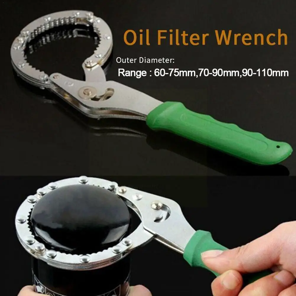1pcs Motorcycle Oil Filter Wrench Light Flexible Handle Remover Adjustable Portable Tool Range 60mm-75mm Universal Keys For S9D2
1pcs Motorcycle Oil Filter Wrench Light Flexible Handle Remover Adjustable Portable Tool Range 60mm-75mm Universal Keys For S9D2
