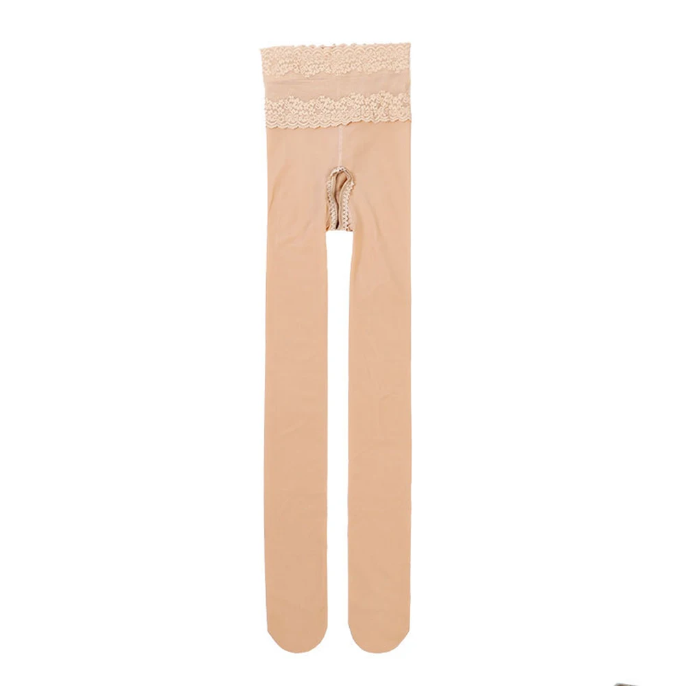 Women Sexy Tight Pantyhose Lace Crotchless Stockings Ultra-thin High Waist Transparent Temptation Open Crotch Seamless Panties
Women Sexy Tight Pantyhose Lace Crotchless Stockings Ultra-thin High Waist Transparent Temptation Open Crotch Seamless Panties