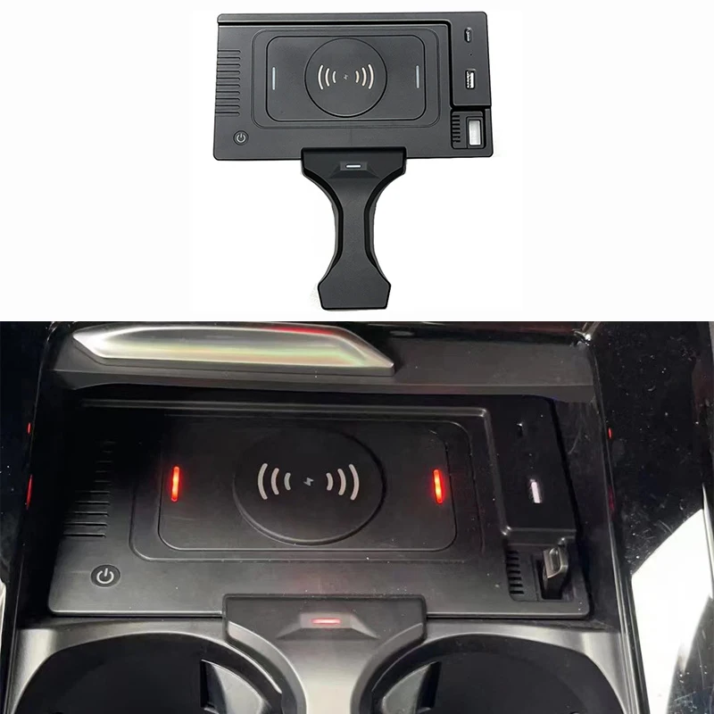 

Magsafe Car wireless charger fast phone charger charging pad panel charging holder for BMW X3 G01 X4 G02 for iPhone 12-16