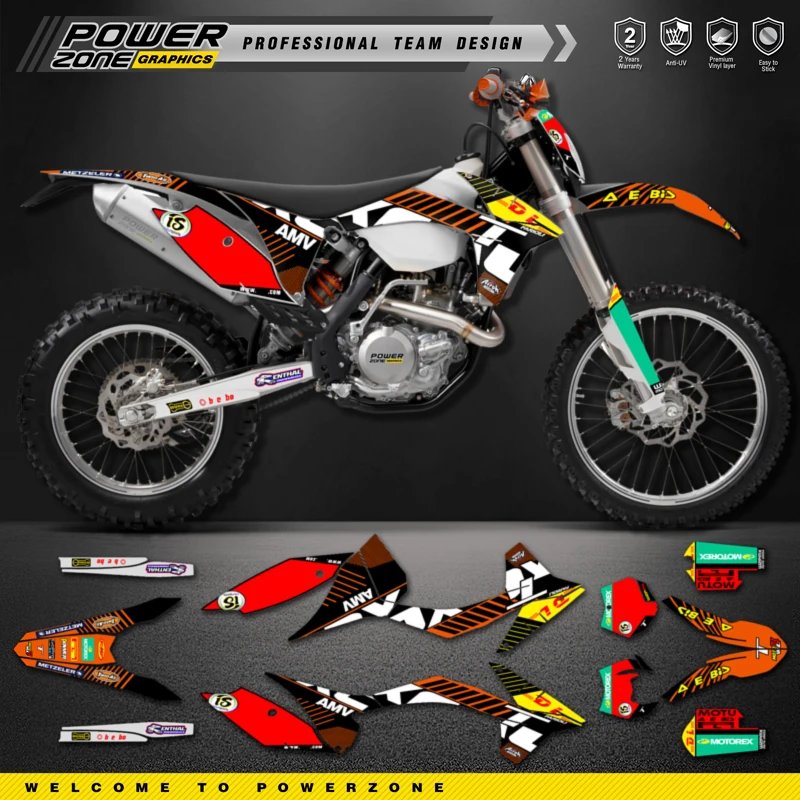 PowerZone For KTM EXC EXC-F 11-12 SXF 12-13EXC 150 200 250 300 350 450 500 For 3M Graphics DECALS Stickers SIXDAYS For SX SXF 11
PowerZone For KTM EXC EXC-F 11-12 SXF 12-13EXC 150 200 250 300 350 450 500 For 3M Graphics DECALS Stickers SIXDAYS For SX SXF 11