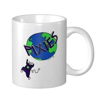 Pixies 1992 우주 비행사 그래픽 머그잔, 커피 머그잔, 찻잔, 330ml, 양면 인쇄, 아침 식사 컵
