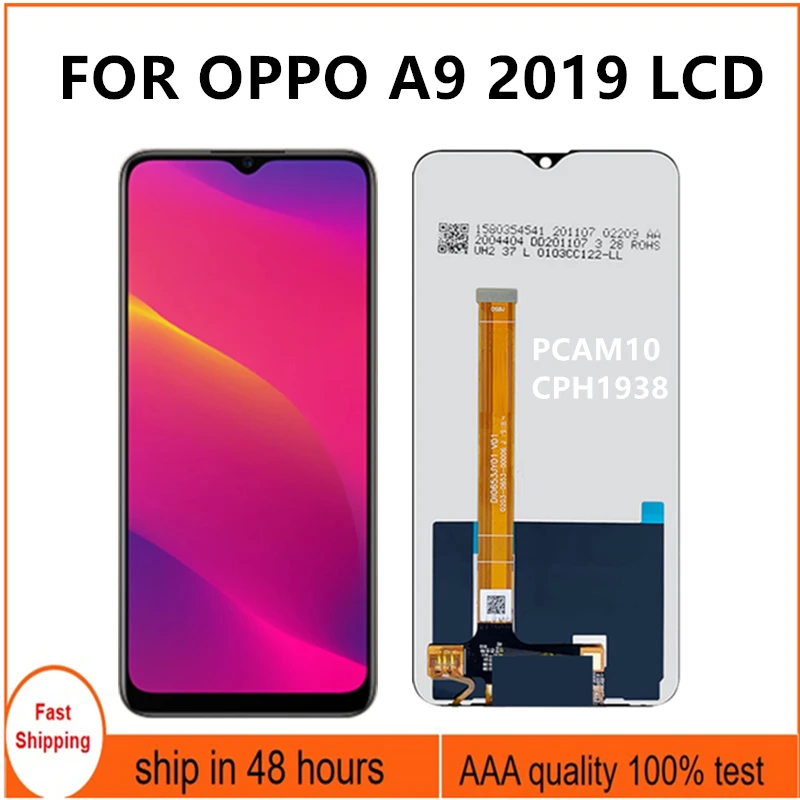 Для OPPO A9 2019 LCD дисплей кодирующий преобразователь сенсорного экрана в сборе запасные части для OPPO A9 PCAM10 cph1939 LCD
Для OPPO A9 2019 LCD дисплей кодирующий преобразователь сенсорного экрана в сборе запасные части для OPPO A9 PCAM10 cph1939 LCD