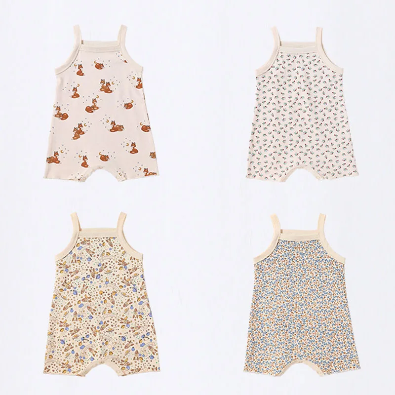 Toddler Baby Romper 2023 Summer Cartoon Print Jumpsuit For Girls Boys Cotton Newborn Casual Outfit Kids Sleeveless Bodysuits
Toddler Baby Romper 2023 Summer Cartoon Print Jumpsuit For Girls Boys Cotton Newborn Casual Outfit Kids Sleeveless Bodysuits