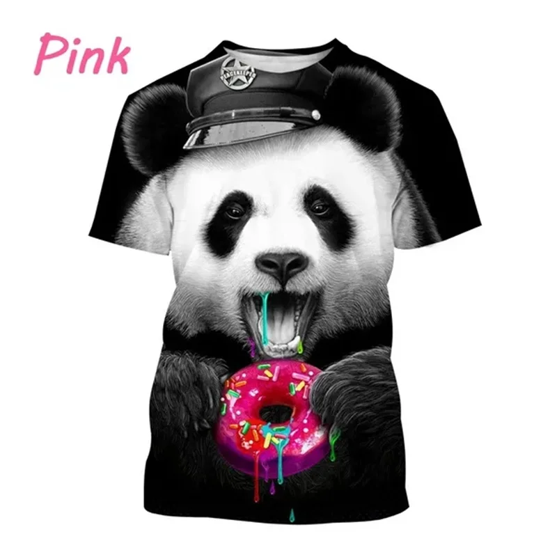 New Cute Panda 3D Printing Graphs T Shirt Popular Animal Casual O Neck Short Sleeve Top Fashion Summer Men Women Kid Tee Shirts
New Cute Panda 3D Printing Graphs T Shirt Popular Animal Casual O Neck Short Sleeve Top Fashion Summer Men Women Kid Tee Shirts