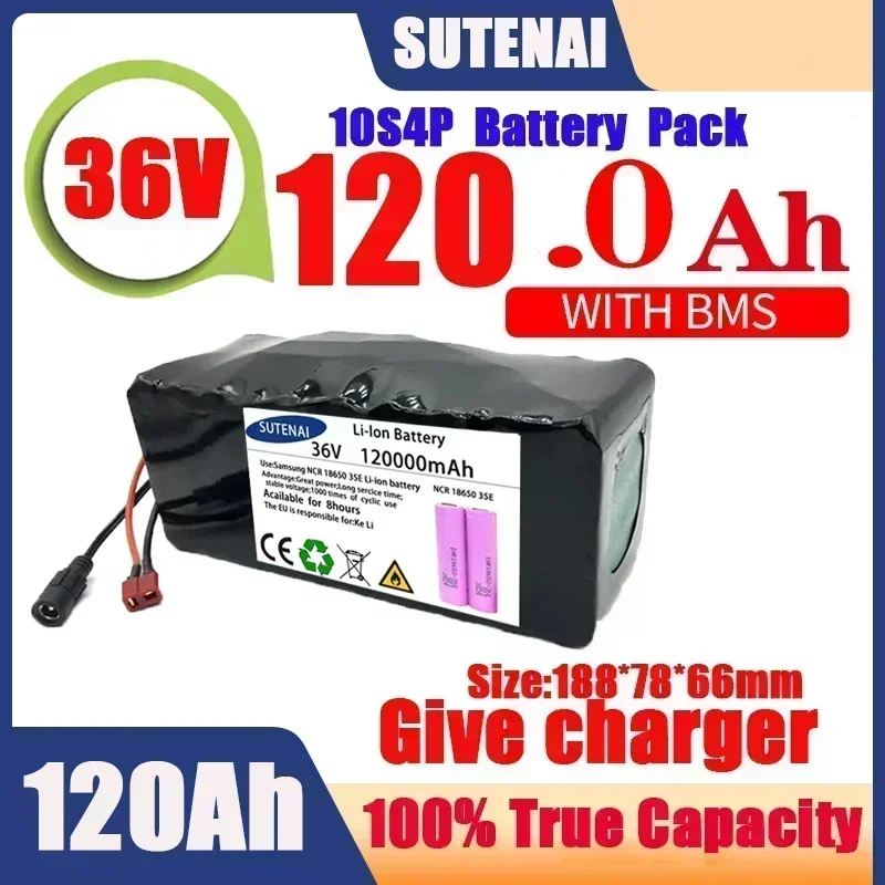 Original intelligent scooter 36V 120ah lithium battery built-in 40A BMS 42V 2A charging eBike
Original intelligent scooter 36V 120ah lithium battery built-in 40A BMS 42V 2A charging eBike