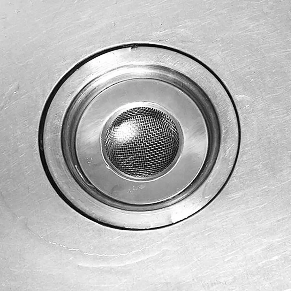 

Фильтр для кухонной раковины, сетчатый фильтр из нержавеющей стали для раковины, сетчатый фильтр для раковины в ванной, сетчатый фильтр для сливного отверстия, ловушка для отходов