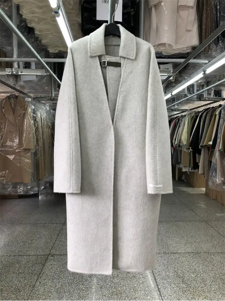 Two-Piece Set Double-Sided Woolen Jackets Women's2023 Autumn/Winter Korean-Style Loose Vest And V-Neck Long Wool Coats Outwear
Two-Piece Set Double-Sided Woolen Jackets Women's2023 Autumn/Winter Korean-Style Loose Vest And V-Neck Long Wool Coats Outwear