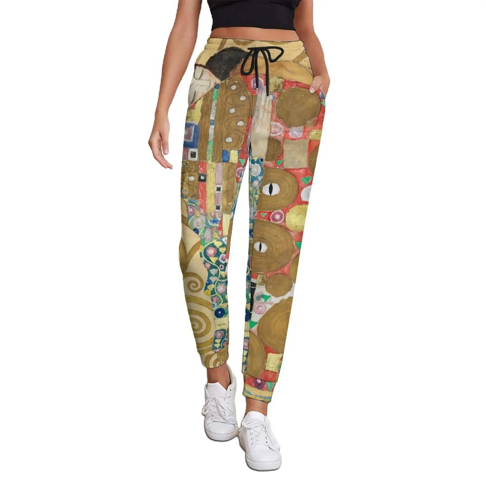 Gustav Klimt Baggy Pants Womens Stoclet Frieze Print Streetwear Joggers Spring Casual Custom Trousers Big Size 3XL
Gustav Klimt Baggy Pants Womens Stoclet Frieze Print Streetwear Joggers Spring Casual Custom Trousers Big Size 3XL
