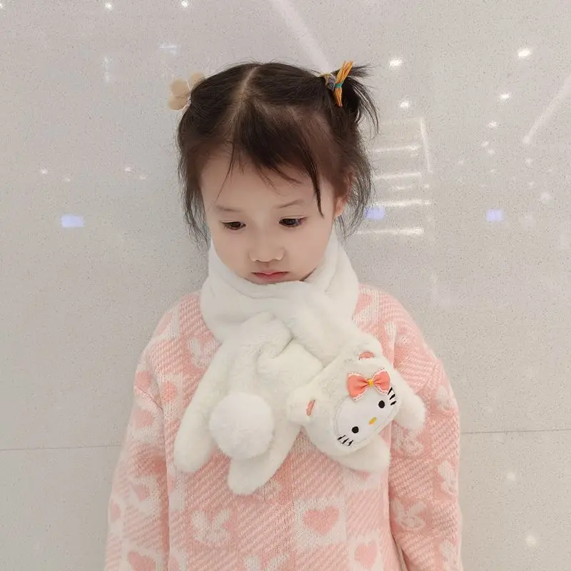 Winter Hello Kitty Anime Kawaii Sanrio Children Warm Scarf New Girly Heart Baby Cute Cartoon Neck Protection Toys for Kids
Winter Hello Kitty Anime Kawaii Sanrio Children Warm Scarf New Girly Heart Baby Cute Cartoon Neck Protection Toys for Kids