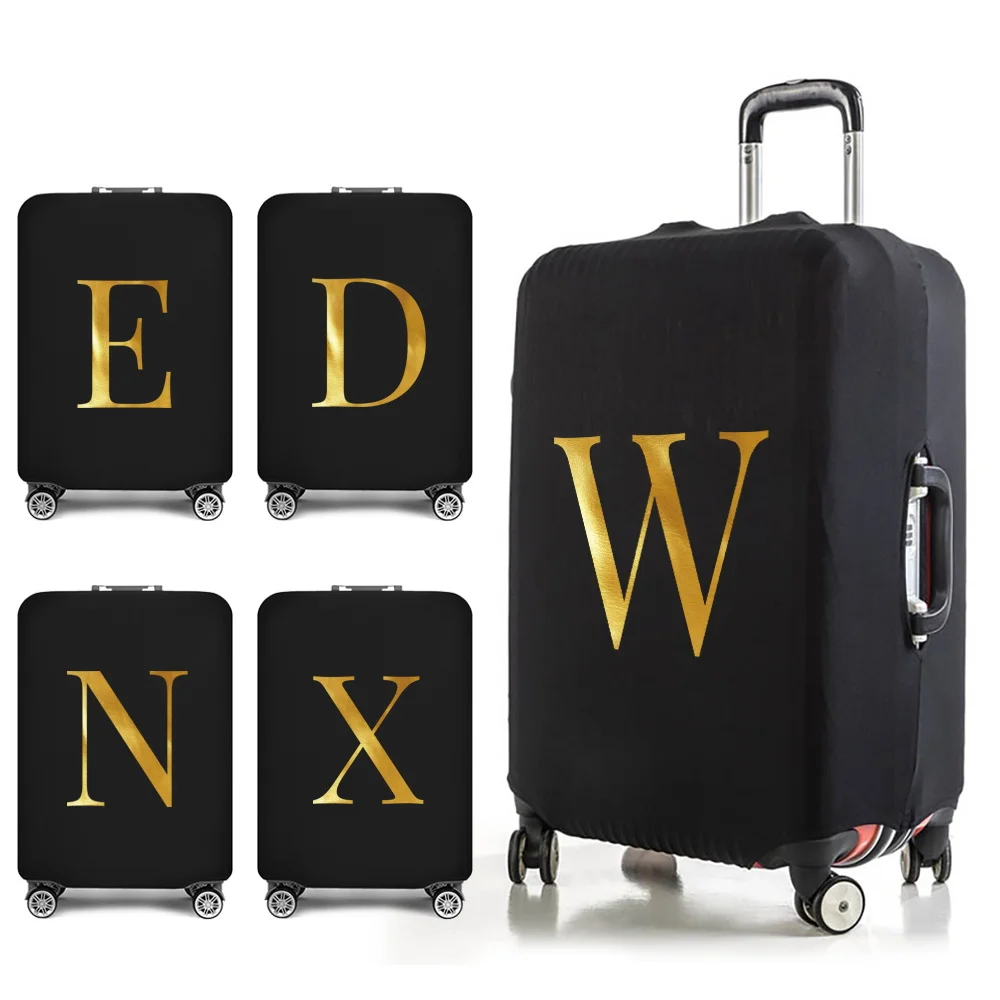 Fashion Travel Essentials Luggage Cover 26 Letters Print 18-32 Inch Holiday Traveling Accessories Trolley Elastic Suitcase Case
Fashion Travel Essentials Luggage Cover 26 Letters Print 18-32 Inch Holiday Traveling Accessories Trolley Elastic Suitcase Case