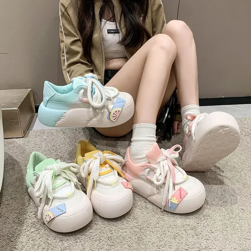 Miniso2023 Autumn New Dopamine White Shoes Women's Niche Design Shoes All-Match Casual Sneakers Cute Bread Shoes Sneakers
Miniso2023 Autumn New Dopamine White Shoes Women's Niche Design Shoes All-Match Casual Sneakers Cute Bread Shoes Sneakers