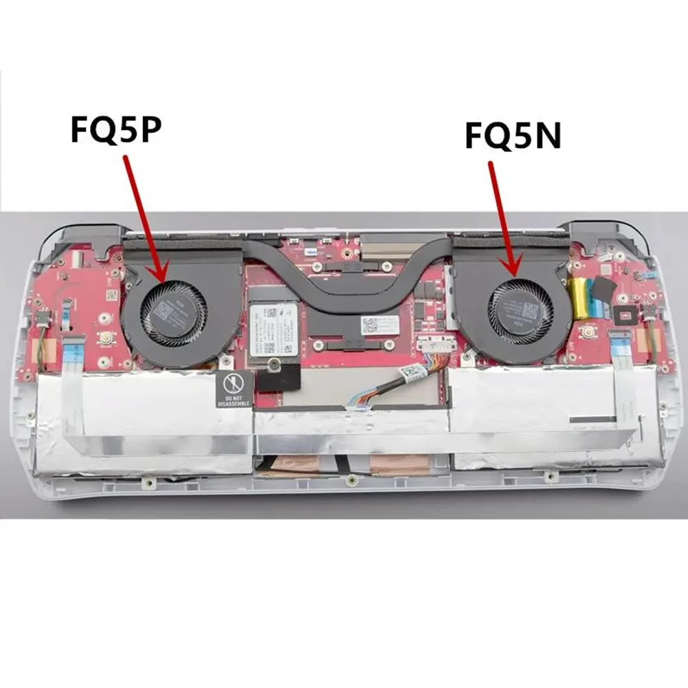 New Original Handheld gaming PC CPU Cooling Fan For ASUS ROG Ally RC71L FQ5P FQ5N 13NR0GY0M01011 13NR0GY0M02011 6033B0124601 New Original Handheld gaming PC CPU Cooling Fan For ASUS ROG Ally RC71L FQ5P FQ5N 13NR0GY0M01011 13NR0GY0M02011 6033B0124601