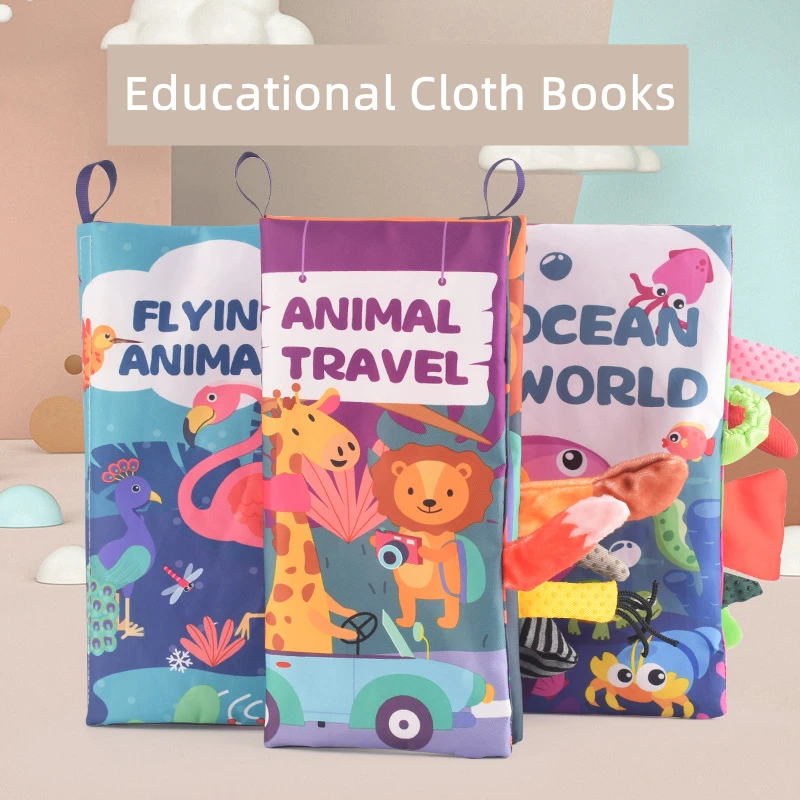 Тканевые книги для детей 0-12 месяцев, с животными и хвостом для раннего обучения, книга для чтения, пазл, развивающие познавательные игрушки
Тканевые книги для детей 0-12 месяцев, с животными и хвостом для раннего обучения, книга для чтения, пазл, развивающие познавательные игрушки