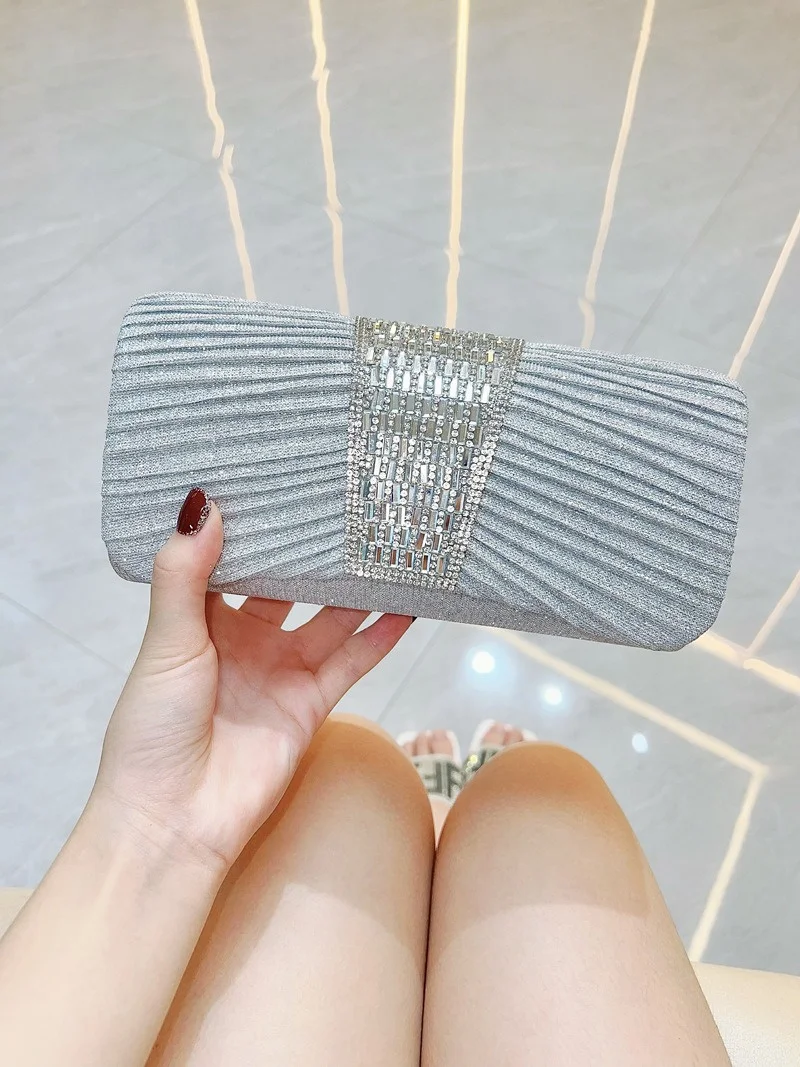 Luxury Design Clutch Women's Evening Bag Ladies Day Envelope Handbag Daily Clutch Wedding Party Bling Gold Chain Crossbody Bag Luxury Design Clutch Women's Evening Bag Ladies Day Envelope Handbag Daily Clutch Wedding Party Bling Gold Chain Crossbody Bag