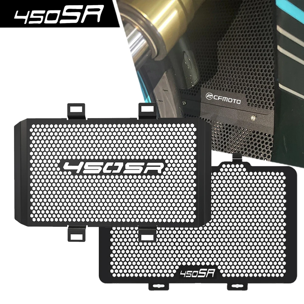 Motorcycle CF-MOTO 450-SR Accessories Radiator Grill Guard Oil Cooler Guard Cover For CFMOTO 450SR 450 SR 450sr 2022 2023 2024
Motorcycle CF-MOTO 450-SR Accessories Radiator Grill Guard Oil Cooler Guard Cover For CFMOTO 450SR 450 SR 450sr 2022 2023 2024