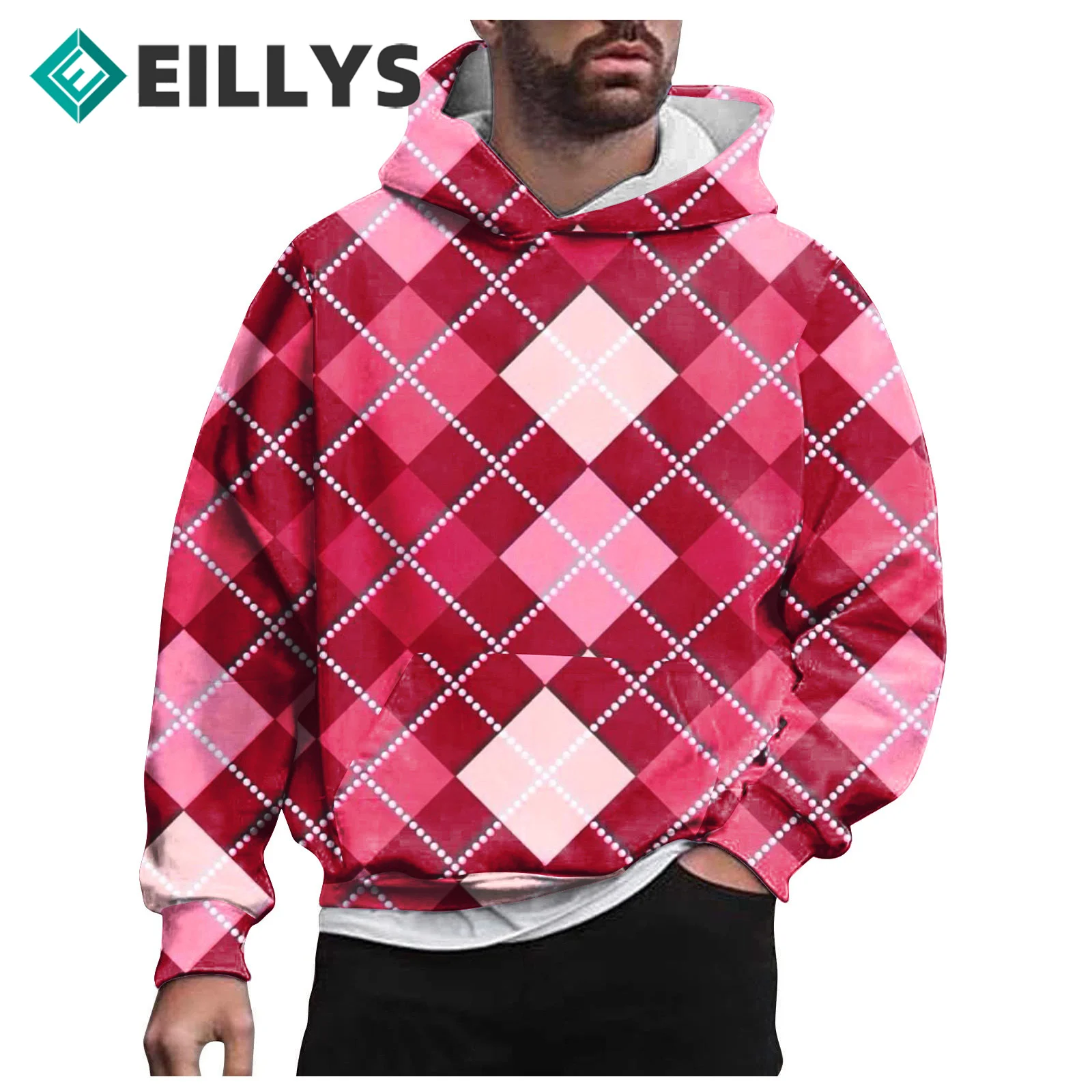 Модная мужская одежда, забавные Рождественские толстовки в клетку, свитшот с капюшоном, одежда оверсайз, мужские свитшоты в стиле Харадзюку, мужская Толстовка
Модная мужская одежда, забавные Рождественские толстовки в клетку, свитшот с капюшоном, одежда оверсайз, мужские свитшоты в стиле Харадзюку, мужская Толстовка