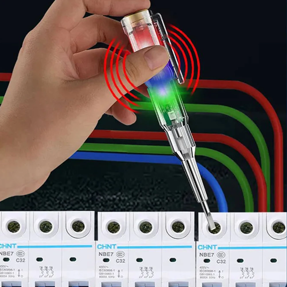 1pc Electrician Test Pen 3.5mm Drill Bit AC24-250V Non-contact Voltage Detection Pen Smart Electrical Instrument Measurement
1pc Electrician Test Pen 3.5mm Drill Bit AC24-250V Non-contact Voltage Detection Pen Smart Electrical Instrument Measurement