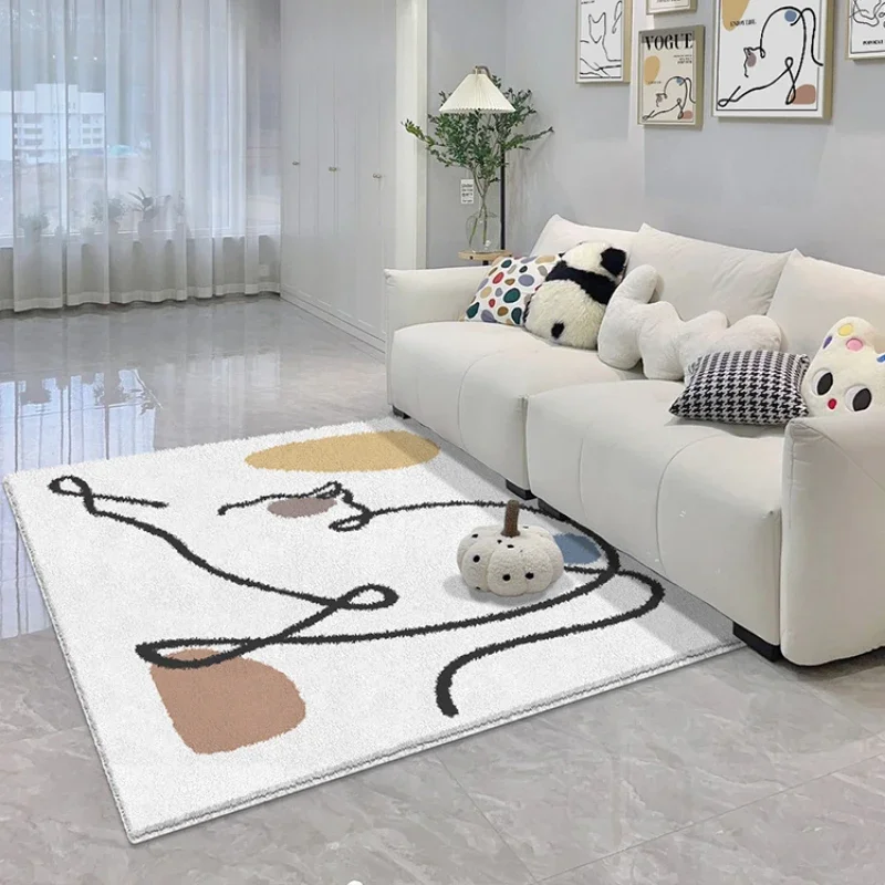 Простой ковер для гостиной, кофейный столик, домашний искусственный роскошный ковер для спальни, ковер для гостиной, ковер для игровой комнаты, ковер
Простой ковер для гостиной, кофейный столик, домашний искусственный роскошный ковер для спальни, ковер для гостиной, ковер для игровой комнаты, ковер