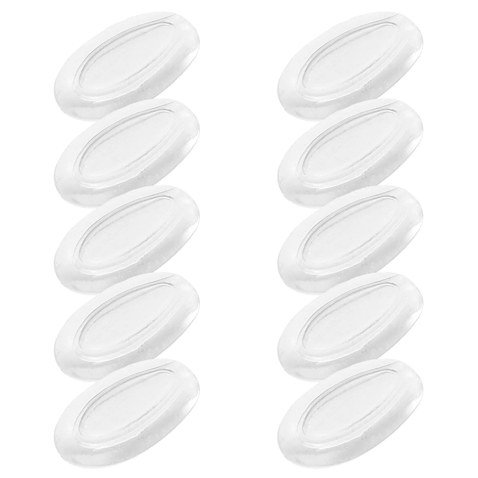 

10 Pairs Glasses Nose Pads Cushion Eye Replacement for Silica Gel Eyeglass Accessories Your Support Repair Kit Parts