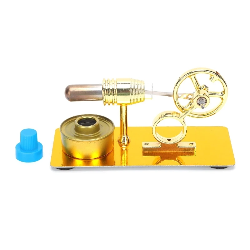 

Hot Air Stirling Engine Motor Model Fluid Dynamic Physics Experimental Model Educational Science Toys