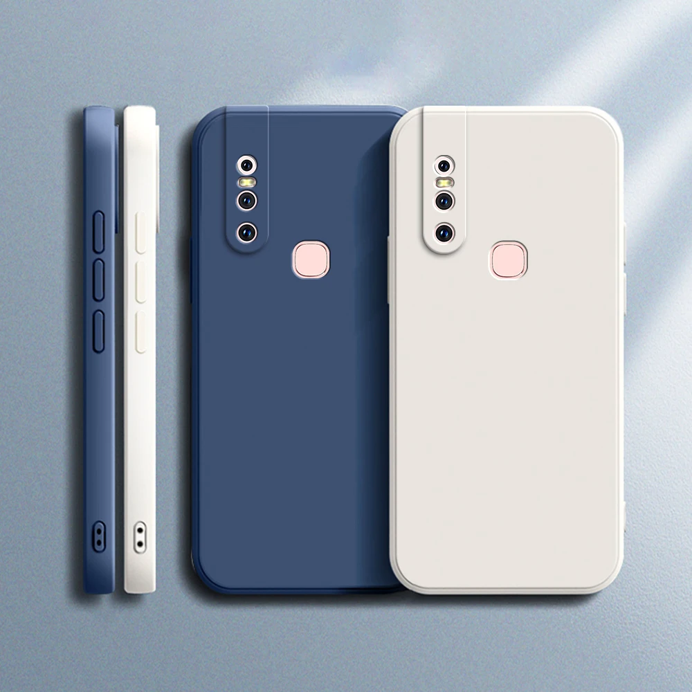 Original Case for VIVO V15 Pro Coque Lens Protection Square Liquid Silicone Soft Luxury V17Pro Ultra Thin Shockproof Cover Funda
Original Case for VIVO V15 Pro Coque Lens Protection Square Liquid Silicone Soft Luxury V17Pro Ultra Thin Shockproof Cover Funda