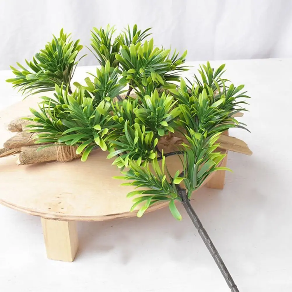 Artificial Pine Green Branch Simulation Leaves Plant Welcoming Pine Bonsai Vase Accessories Home Decoration Plant Fake Flower
Artificial Pine Green Branch Simulation Leaves Plant Welcoming Pine Bonsai Vase Accessories Home Decoration Plant Fake Flower