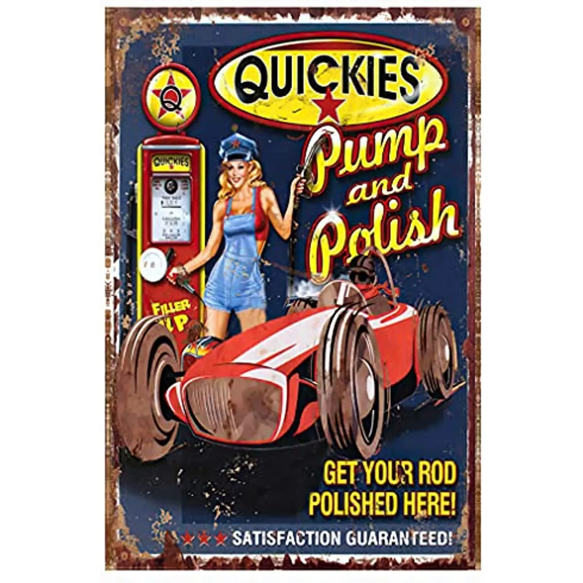 New girlr Gasoline vintage style metal tin sign metal tin sign nostalgic metal sign club bar refueling spot garage
New girlr Gasoline vintage style metal tin sign metal tin sign nostalgic metal sign club bar refueling spot garage