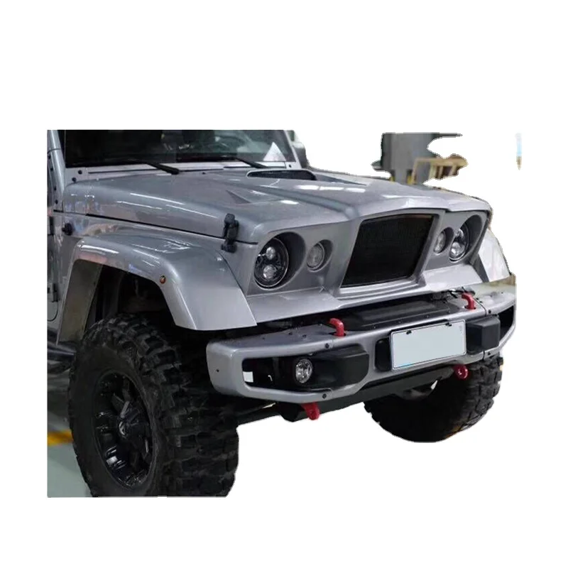 

auto sysems Retro FRP body kits for Jeep Wrangler JK 2007+ accessories part maiker offroad hood, fender, grill parts