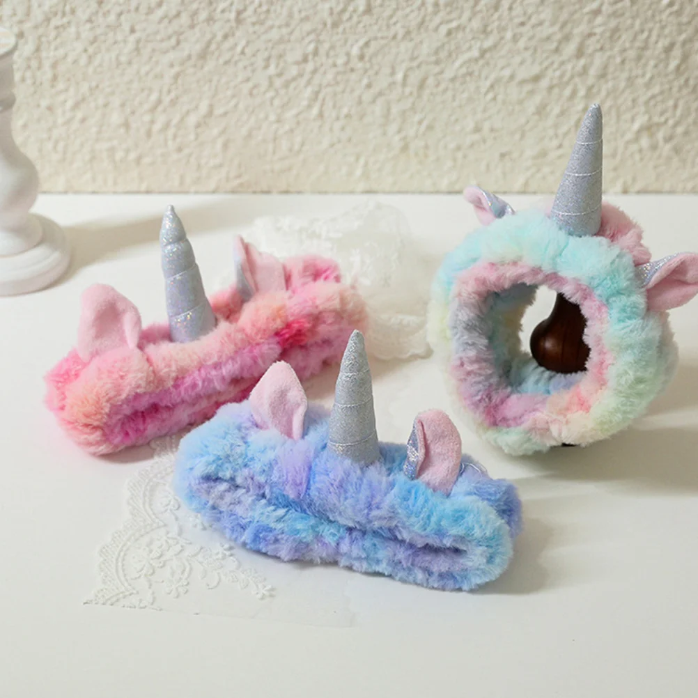 3 Pcs Unicorn Headband Face Washing Hairbands Coral Fleece Headbands Take Bath Women Lovely Shower
3 Pcs Unicorn Headband Face Washing Hairbands Coral Fleece Headbands Take Bath Women Lovely Shower