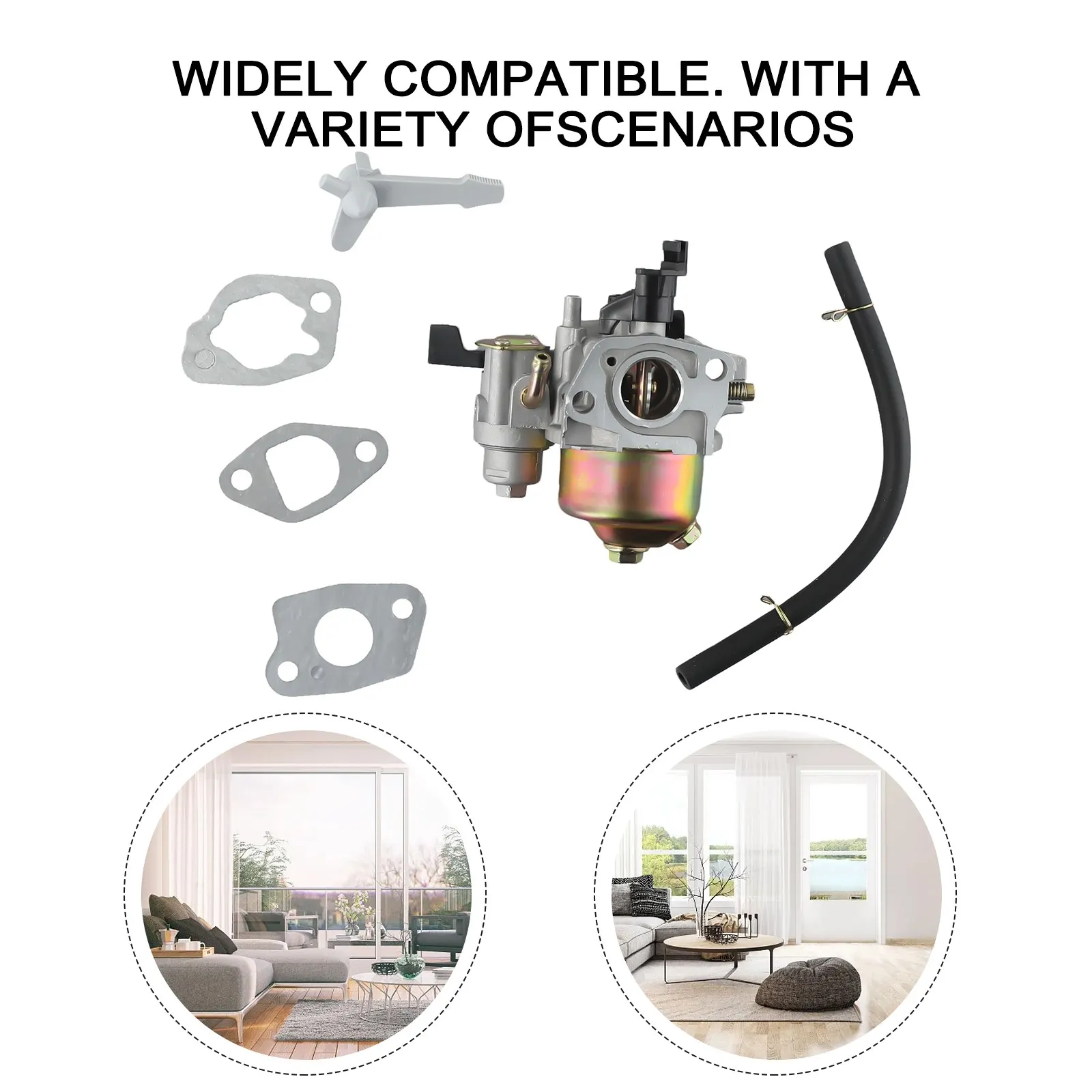 Carburetor Kit For Loncin Gx160 Gx200 Gx200f Lc168 F-2 170020406 6.5hp 196cc Home Garden Spare Parts Power Tool Accessories
Carburetor Kit For Loncin Gx160 Gx200 Gx200f Lc168 F-2 170020406 6.5hp 196cc Home Garden Spare Parts Power Tool Accessories