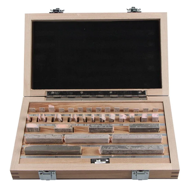 1.005-30mm Block Gauge 38Pcs/Set 1 Grade 0 Grade Caliper Block Gauge Inspection Block Gauge Measurement Instruments
1.005-30mm Block Gauge 38Pcs/Set 1 Grade 0 Grade Caliper Block Gauge Inspection Block Gauge Measurement Instruments