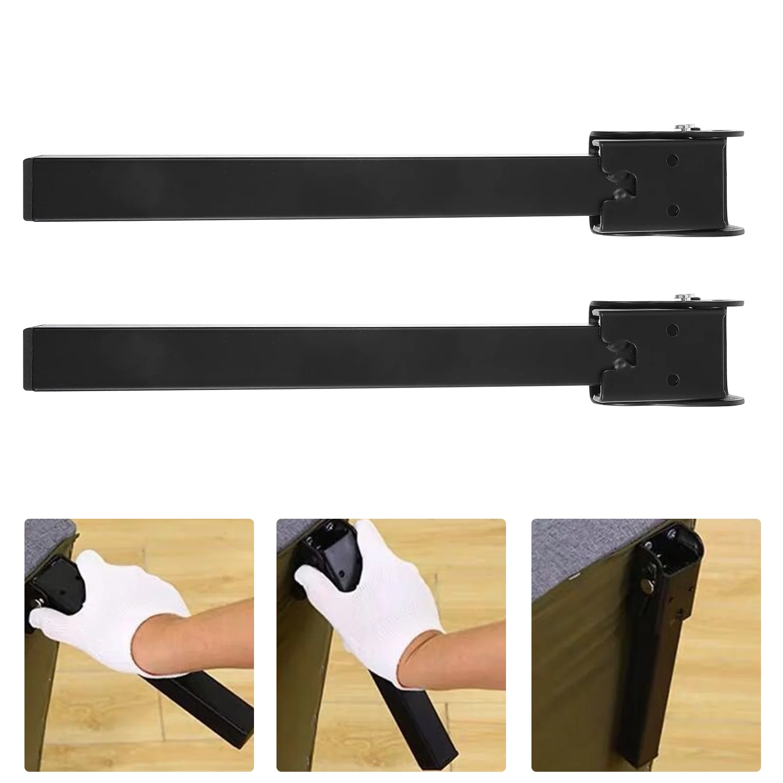 2 Pcs Invisible Folding Feet Table Legs Furniture Sofa Bed Heavy Duty Levelers A3 Steel Brackets Self-Locking Hinge
2 Pcs Invisible Folding Feet Table Legs Furniture Sofa Bed Heavy Duty Levelers A3 Steel Brackets Self-Locking Hinge