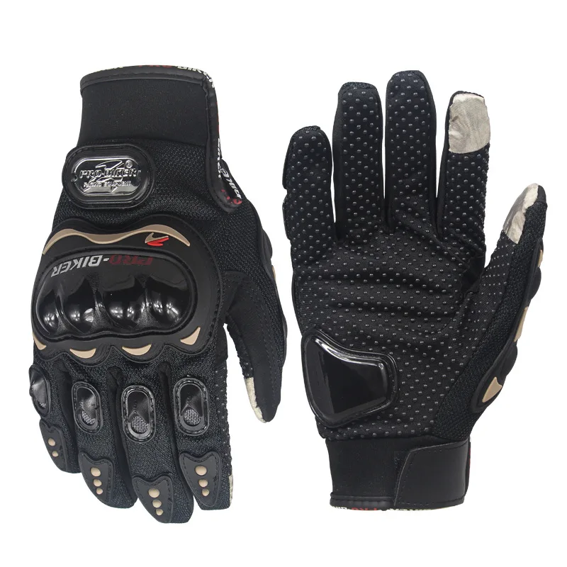 

PROBIKER Motorcycle Riding Off-Road Upgraded Model MCS-01C Touch Screen Full Finger Gloves for both Men and Women