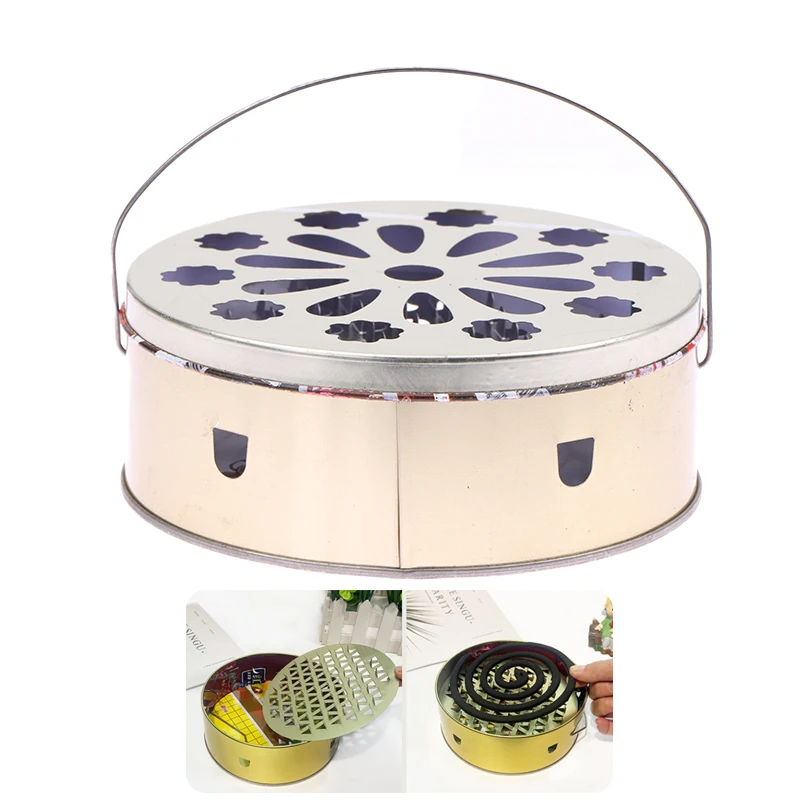 Handle Style Mosquito-Repellent Fireproof Mosquito-Repellent Household With Cover Wrought Iron Mosquito Incense Burner
Handle Style Mosquito-Repellent Fireproof Mosquito-Repellent Household With Cover Wrought Iron Mosquito Incense Burner