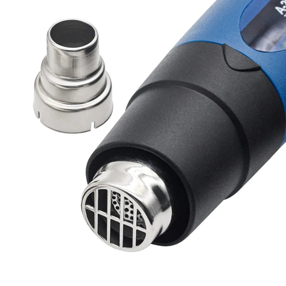 

AirGun Nozzle Hot Airgun Nozzles Portable Silver Stainless Steel Welding Accessories A AirGun B C D Electric Heat Tools