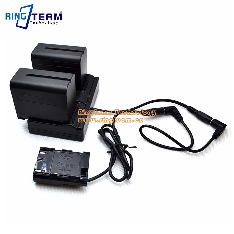 NP-F970 Dual Channel Adapter + LP-E6 DR-E6 DC Coupler for Canon Camera 5D Mark IV III II 5D4 5DS R 6D 7D 7D Mark II 60 70D 80D
NP-F970 Dual Channel Adapter + LP-E6 DR-E6 DC Coupler for Canon Camera 5D Mark IV III II 5D4 5DS R 6D 7D 7D Mark II 60 70D 80D