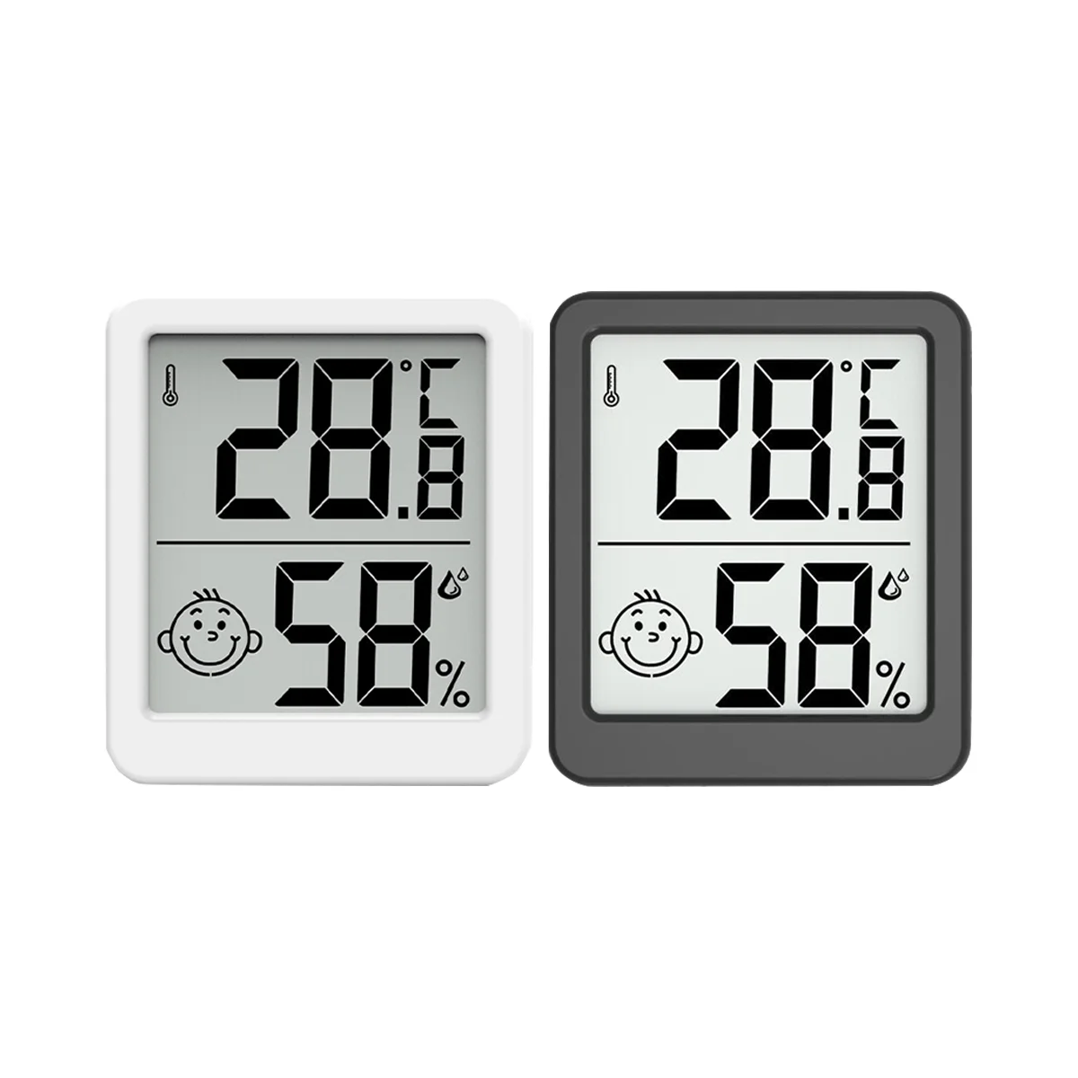 

LCD Digital Thermometer Hygrometer Indoor Room Electronic Temperature Humidity Meter Sensor Gauge Weather Station