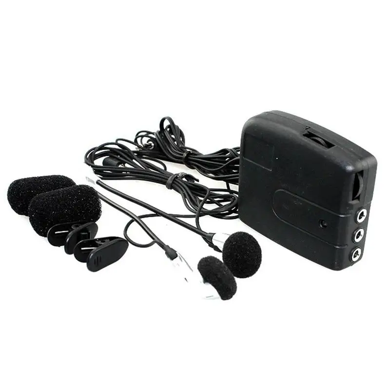 

Wired Motorcycle Headset Microphone Speaker Headset And Helmet Intercom Clip Inter Communicator Interphone Handsfree For Bikes