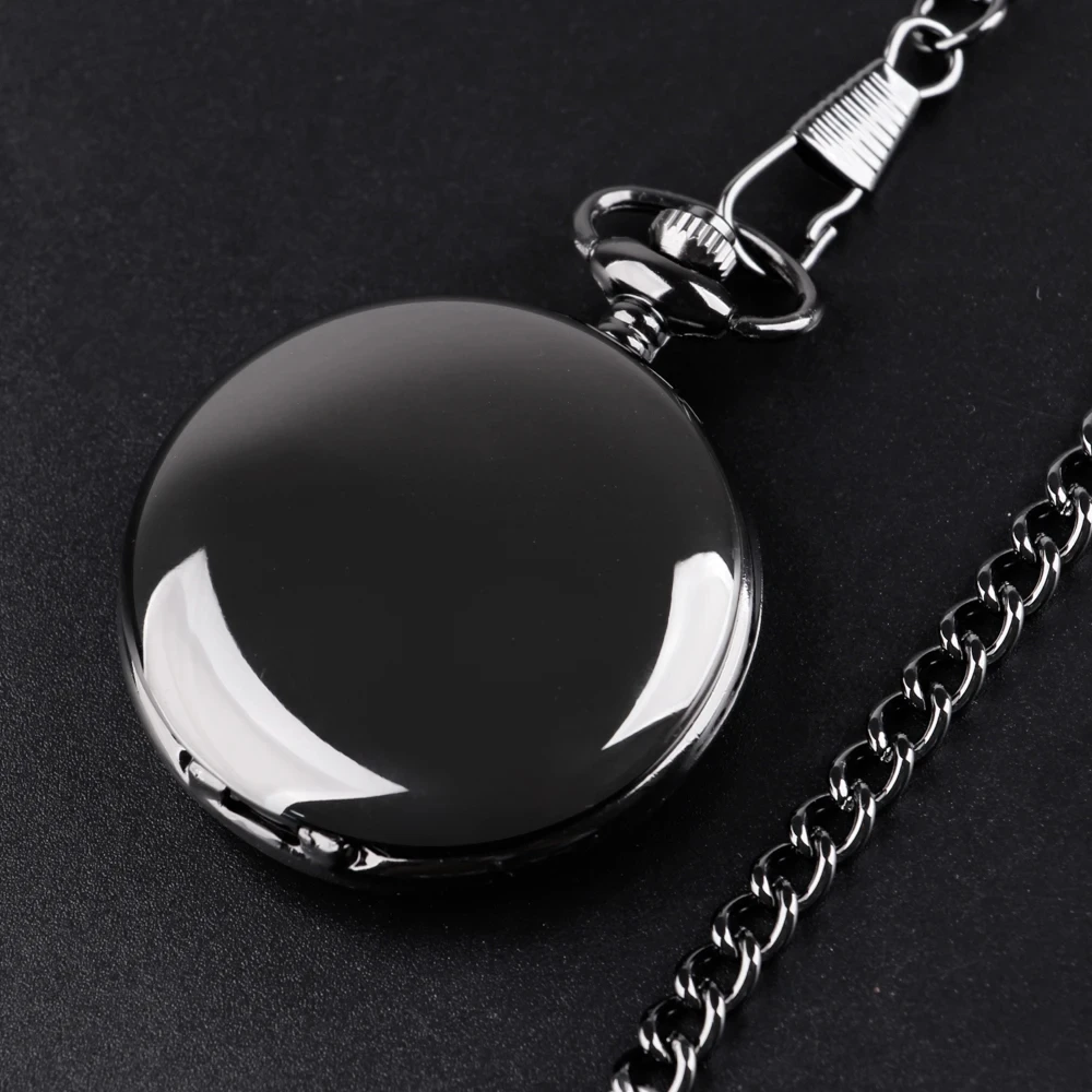 

Fashion 37CM Fob Chain Smooth steel Quartz Pocket Watch Vintage Roman Nmber Dial Pendant Fob Watch Gifts Clock reloj de bolsillo