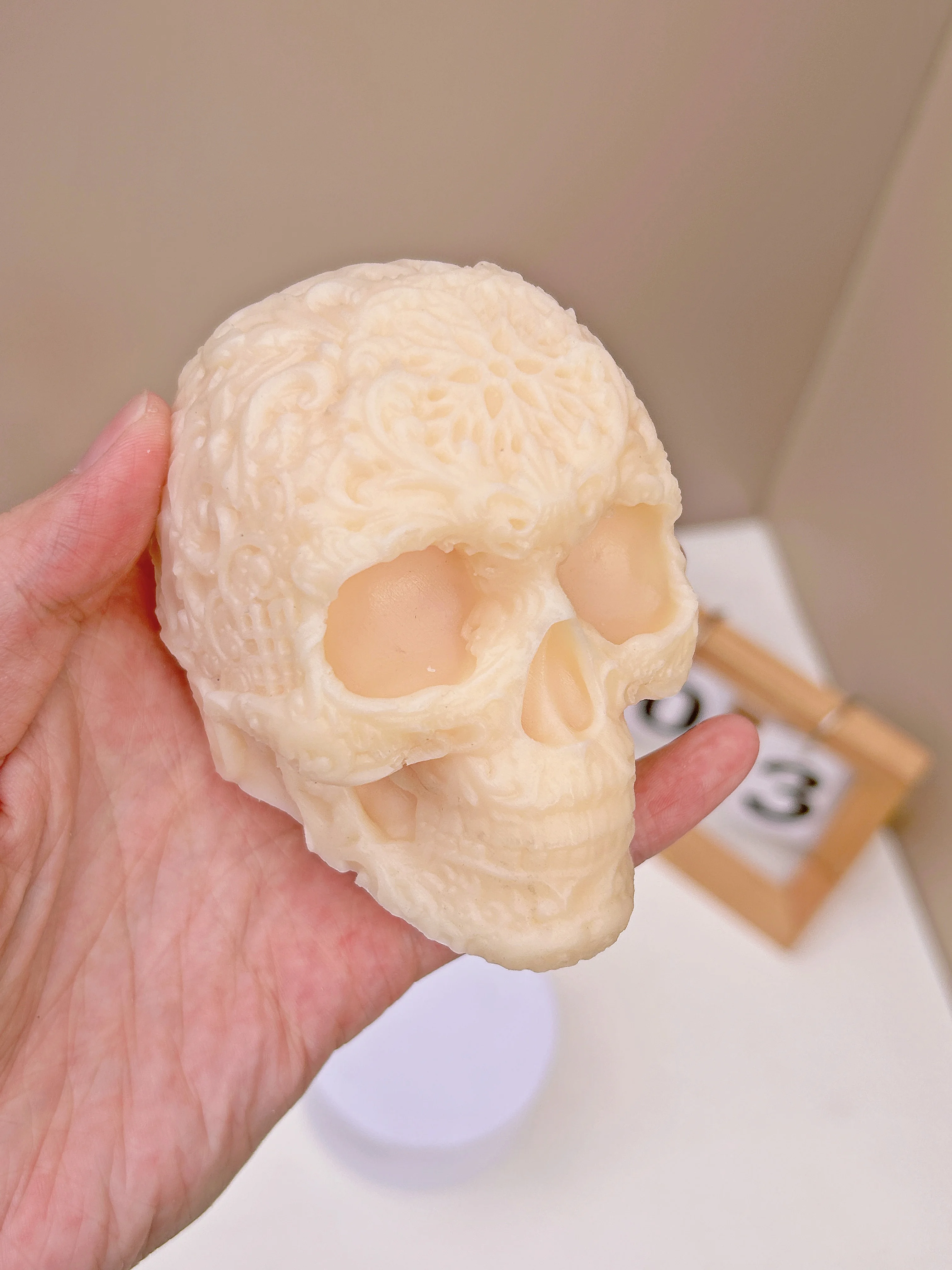 Large 3D Skeleton Head Silicone Mould Skull Halloween Horror Decoration Candle Wax Mold Cement Plaster Resin Craft Molds
Large 3D Skeleton Head Silicone Mould Skull Halloween Horror Decoration Candle Wax Mold Cement Plaster Resin Craft Molds