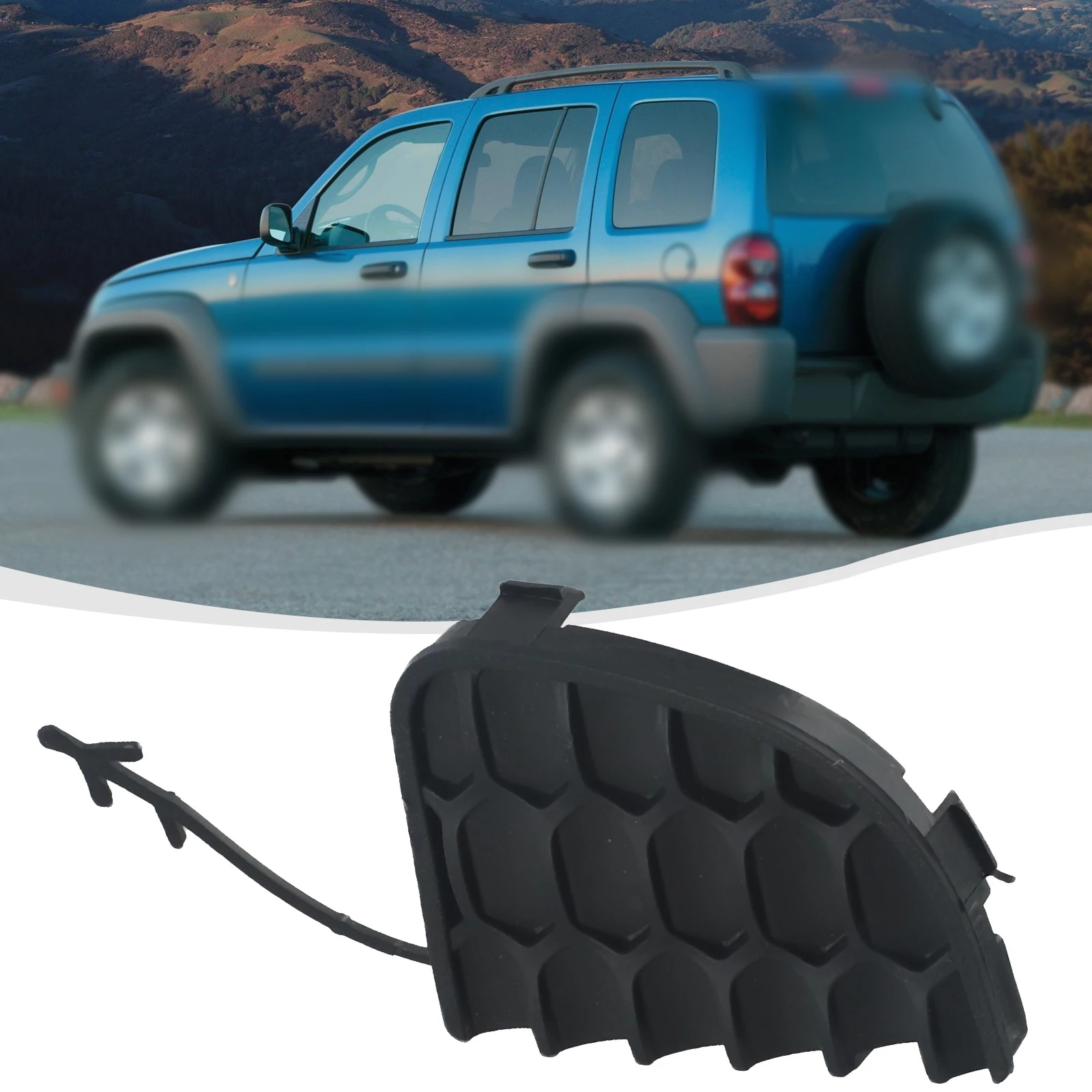 Car Rear Bumper Tow Hook Cover Rear Bumper Cover For Rebels 5VW91LXHAA Car Replacement Parts Durable Trailer Hitch Eye Cover
Car Rear Bumper Tow Hook Cover Rear Bumper Cover For Rebels 5VW91LXHAA Car Replacement Parts Durable Trailer Hitch Eye Cover