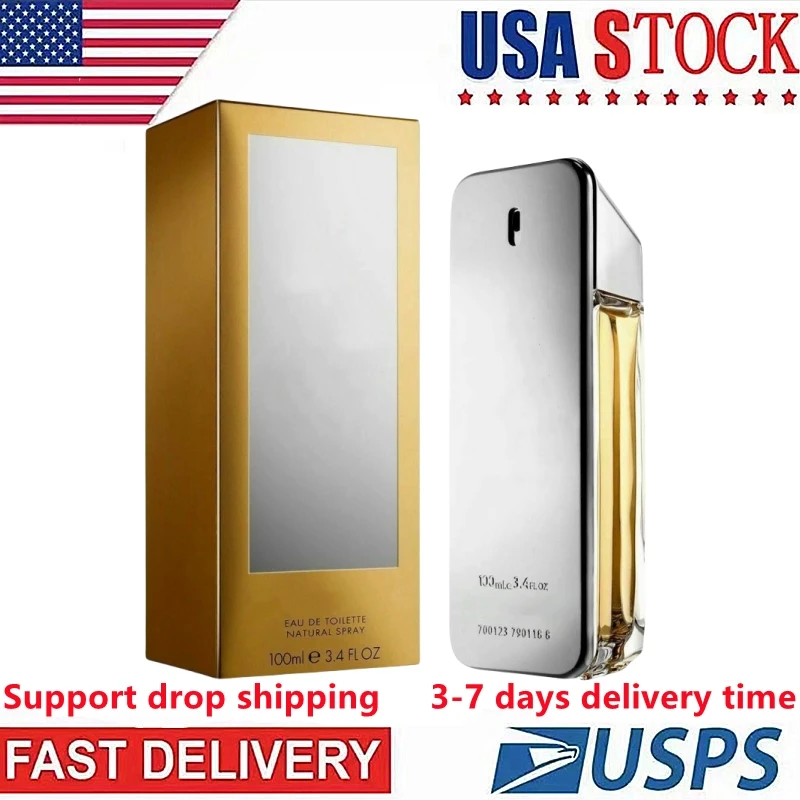 

3-7 Days Delivery Time in USA Hot Brand Spray Men 100ml Million Lucky EDP Intoxicating Date Gift Wood Spray for Male